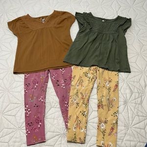 Carters toddler girl outfits